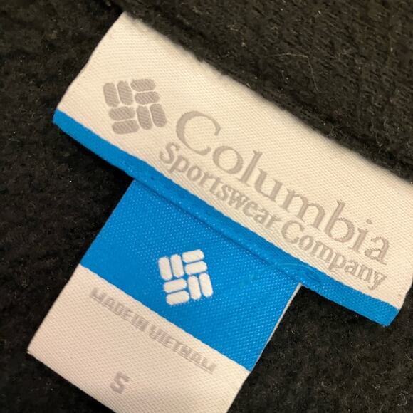 Columbia Black Zip Fleece Vest | Ladies S - Picture 5 of 10